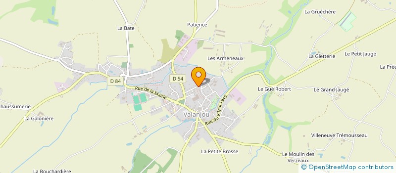 localisation de l'entreprise MONSIEUR ROGER LEBLOIS à CHEMILLE-EN-ANJOU