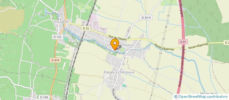 localisation de l'entreprise MONSIEUR ROGER LECRIGNY  GILLY-LES-CITEAUX