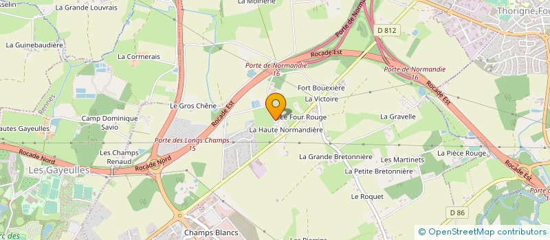 localisation de l'entreprise MONSIEUR ROGER LECUE à CESSON-SEVIGNE