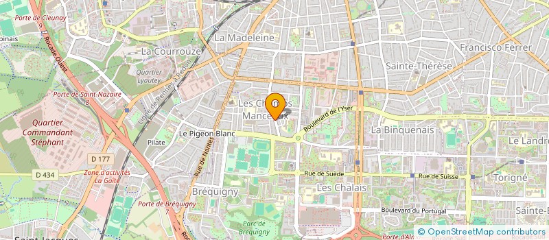 localisation de l'entreprise MONSIEUR ROGER LEFEUVRE  RENNES