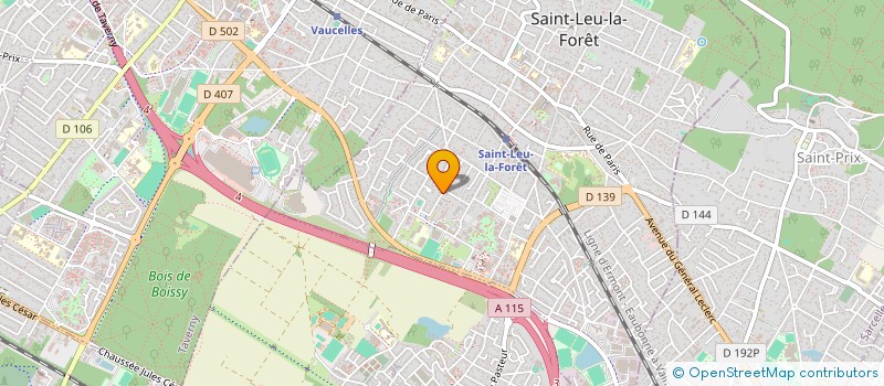 localisation de l'entreprise MONSIEUR ROGER LEFEVRE à SAINT-LEU-LA-FORET