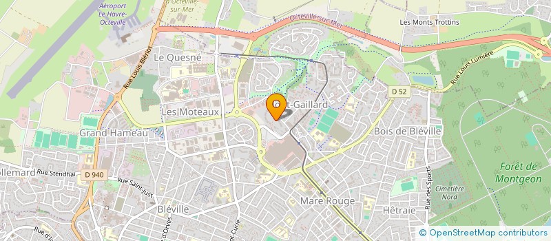 localisation de l'entreprise MONSIEUR ROGER LEFORT à LE HAVRE