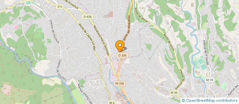localisation de l'entreprise MONSIEUR ROGER LEMENY à SAINT-PAUL-DE-VENCE