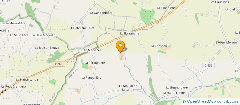 localisation de l'entreprise MONSIEUR ROGER LEMORTON à MANTILLY