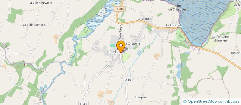 localisation de l'entreprise MONSIEUR ROGER LEROY à PLEBOULLE