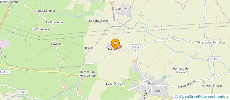 localisation de l'entreprise MONSIEUR ROGER LEROY à PIERREVILLE