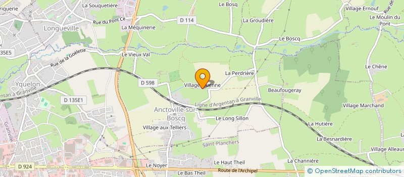 localisation de l'entreprise MONSIEUR ROGER LEROY  ANCTOVILLE-SUR-BOSCQ