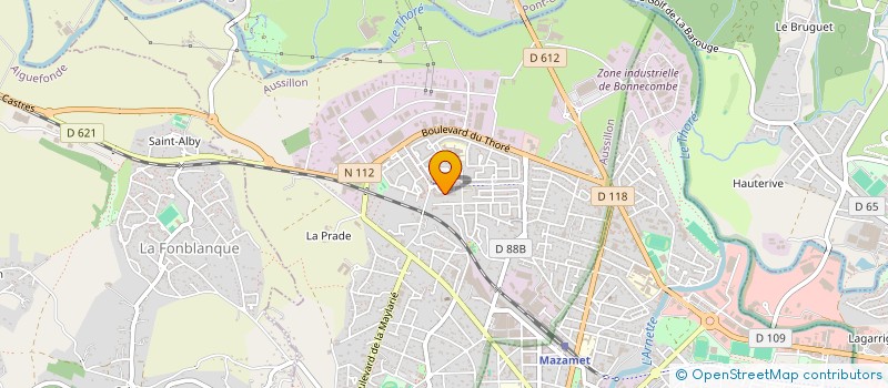 localisation de l'entreprise MONSIEUR ROGER LES HERITIERS DE SOULET  AUSSILLON