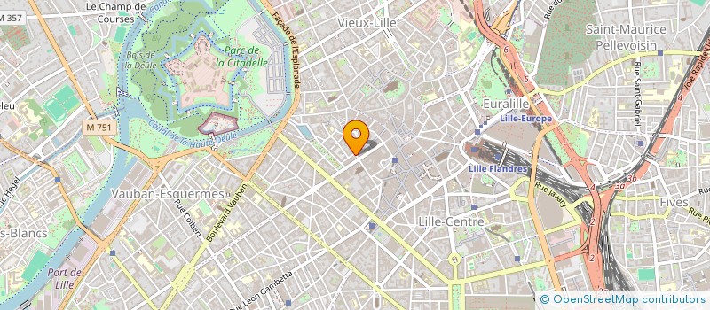 localisation de l'entreprise MONSIEUR ROGER LESCIEUX à LILLE