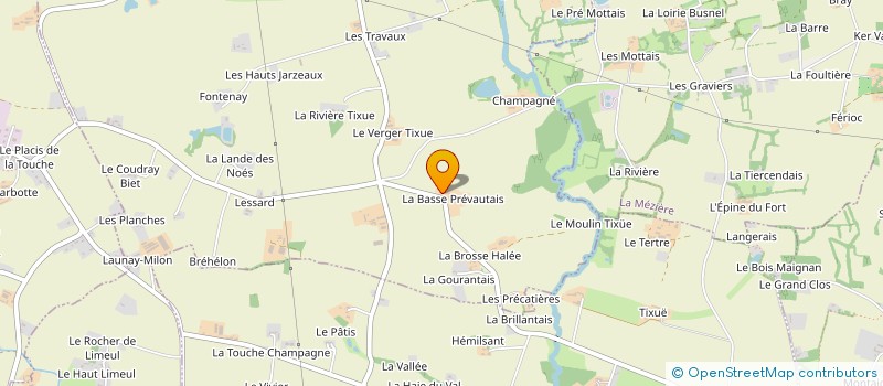 localisation de l'entreprise MONSIEUR ROGER LESNE à GEVEZE