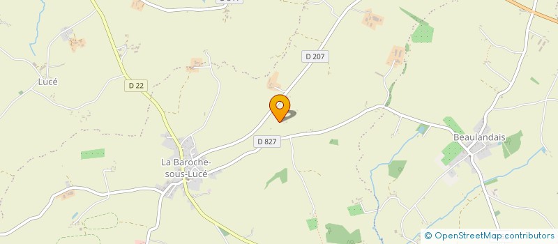 localisation de l'entreprise MONSIEUR ROGER LETOURNEUR à JUVIGNY VAL D'ANDAINE