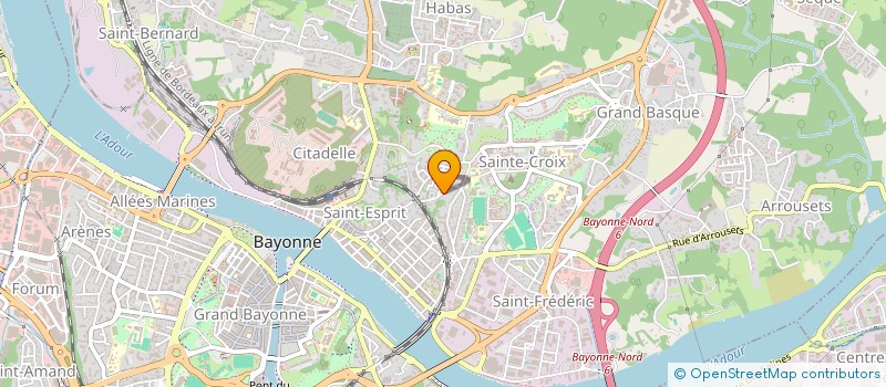 localisation de l'entreprise MONSIEUR ROGER LEVY à BAYONNE