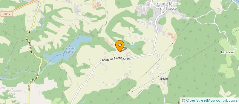 localisation de l'entreprise MONSIEUR ROGER LIBIER  SAINTE-MARIE-DE-GOSSE