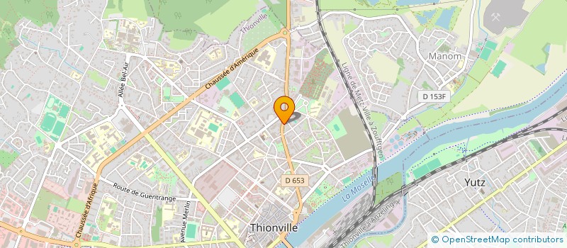 localisation de l'entreprise MONSIEUR ROGER LISCH à THIONVILLE