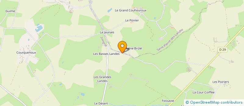 localisation de l'entreprise MONSIEUR ROGER LONGUAIVE à JUVIGNE