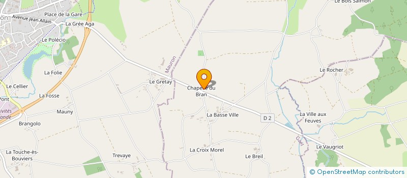 localisation de l'entreprise MONSIEUR ROGER LORAND à GAEL