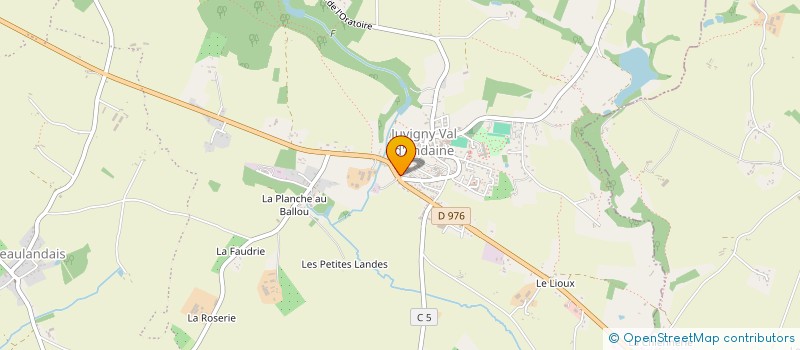 localisation de l'entreprise MONSIEUR ROGER LOUVEAU à RIVES D'ANDAINE