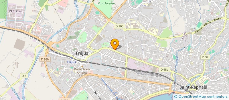 localisation de l'entreprise MONSIEUR ROGER LOVERA à FREJUS