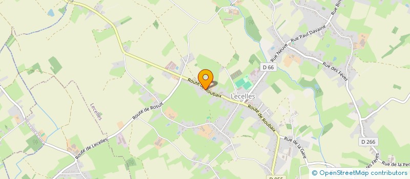 localisation de l'entreprise MONSIEUR ROGER LUBREZ  LECELLES