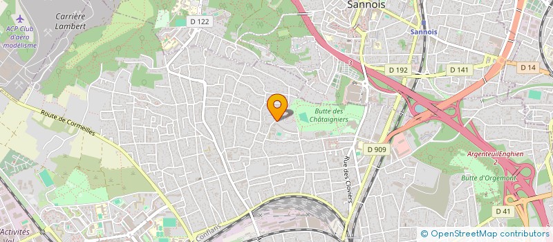 localisation de l'entreprise MONSIEUR ROGER LURON à ARGENTEUIL