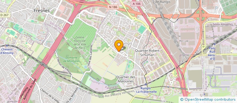 localisation de l'entreprise MONSIEUR ROGER MACCARRONE à RUNGIS