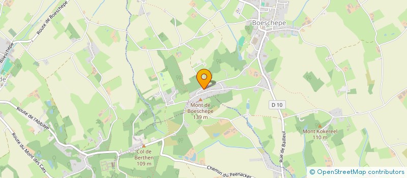 localisation de l'entreprise MONSIEUR ROGER MAERTEN  BOESCHEPE