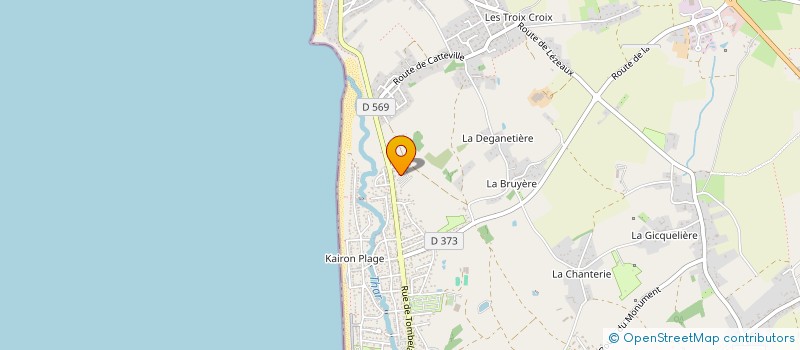 localisation de l'entreprise MONSIEUR ROGER MAHIER à SAINT-PAIR-SUR-MER