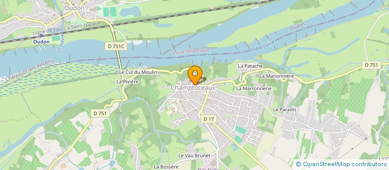 localisation de l'entreprise MONSIEUR ROGER MAILLARD  OREE-D'ANJOU