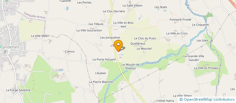 localisation de l'entreprise MONSIEUR ROGER MAINGUY à LAMBALLE-ARMOR