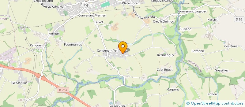 localisation de l'entreprise MONSIEUR ROGER MAISONNEUVE  ROSPEZ