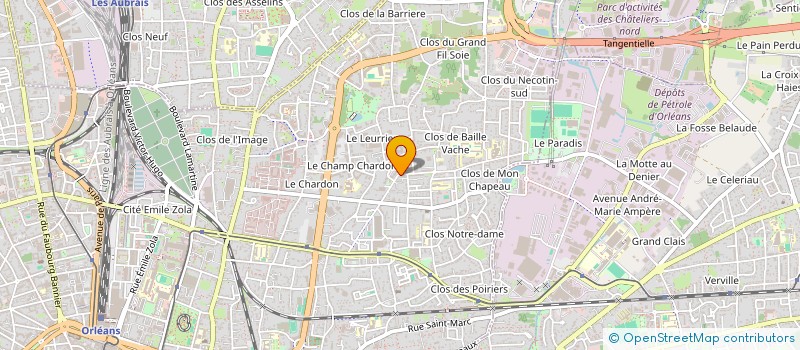 localisation de l'entreprise MONSIEUR ROGER MAMY à ORLEANS