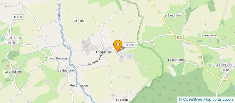 localisation de l'entreprise MONSIEUR ROGER MANOURY à L'OREE-D'ECOUVES