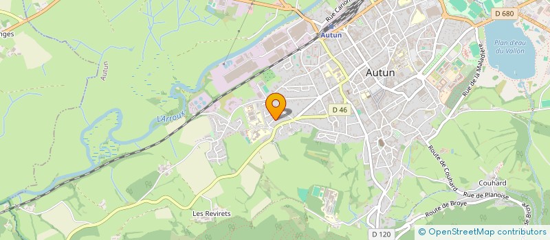 localisation de l'entreprise MONSIEUR ROGER MARATRAY  AUTUN