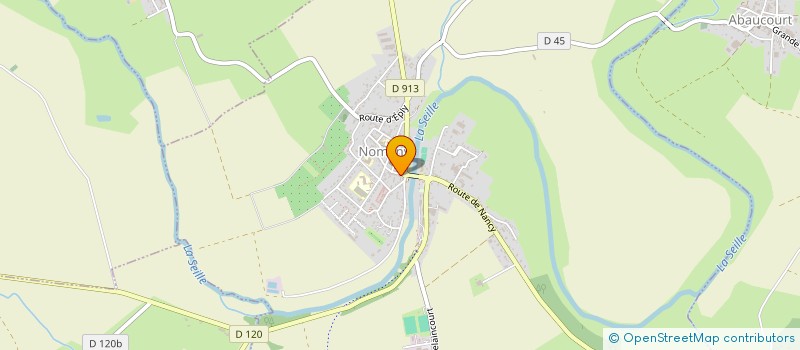 localisation de l'entreprise MONSIEUR ROGER MARCHAL  NOMENY