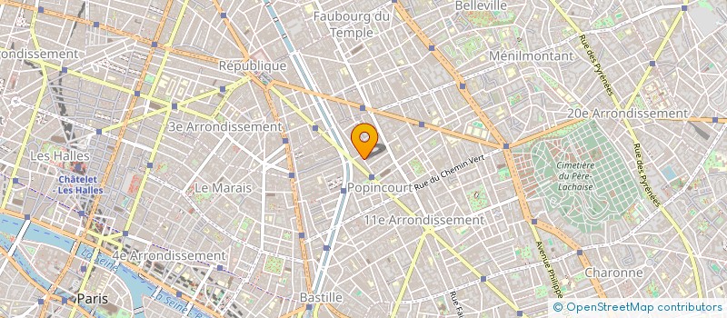 localisation de l'entreprise MONSIEUR ROGER MARION  PARIS