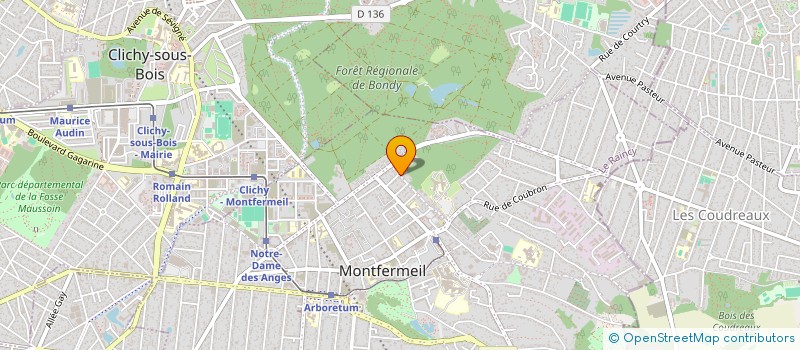 localisation de l'entreprise MONSIEUR ROGER MARQUES à MONTFERMEIL
