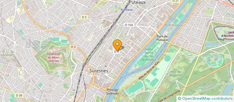 localisation de l'entreprise MONSIEUR ROGER MARTEL à SURESNES