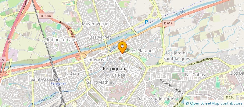 localisation de l'entreprise MONSIEUR ROGER MARTINEZ à PERPIGNAN