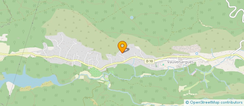 localisation de l'entreprise MONSIEUR ROGER MARTINEZ  VAUVENARGUES