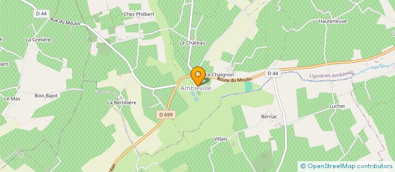 localisation de l'entreprise MONSIEUR ROGER MASSON à JUILLAC-LE-COQ