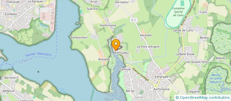 localisation de l'entreprise MONSIEUR ROGER MERLHES à SENE