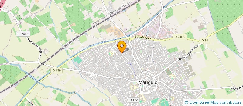 localisation de l'entreprise MONSIEUR ROGER MEYNIER à MAUGUIO
