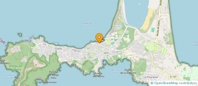 localisation de l'entreprise MONSIEUR ROGER MICHAT à HYERES