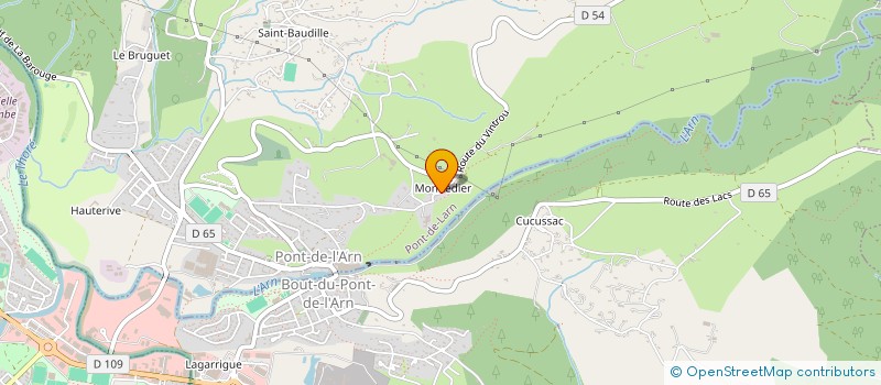 localisation de l'entreprise MONSIEUR ROGER MICHEZ  AUSSILLON