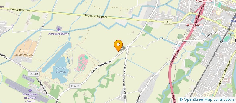 localisation de l'entreprise MONSIEUR ROGER MIOTTO  MURET