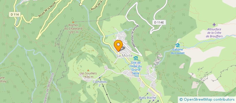 localisation de l'entreprise MONSIEUR ROGER MISTRAL à LA MORTE