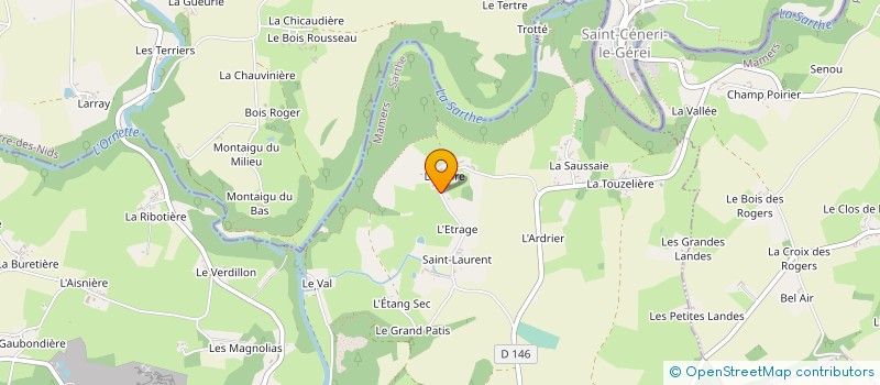 localisation de l'entreprise MONSIEUR ROGER MOISY à SAINT-LEONARD-DES-BOIS