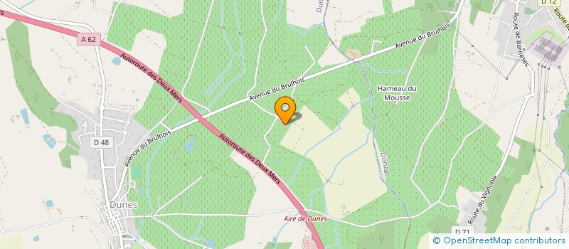 localisation de l'entreprise MONSIEUR ROGER MOLIE  DUNES