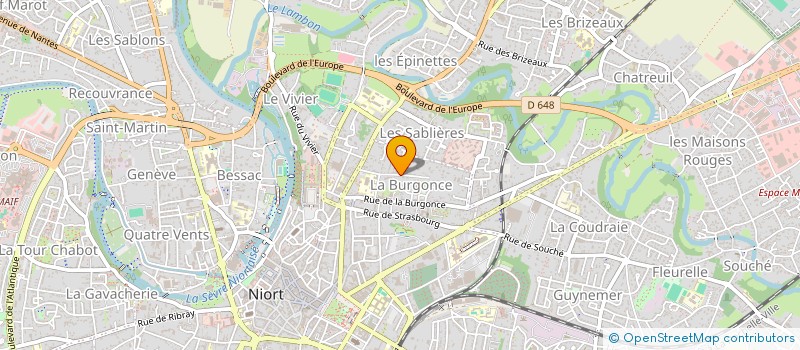 localisation de l'entreprise MONSIEUR ROGER MORISSON à NIORT