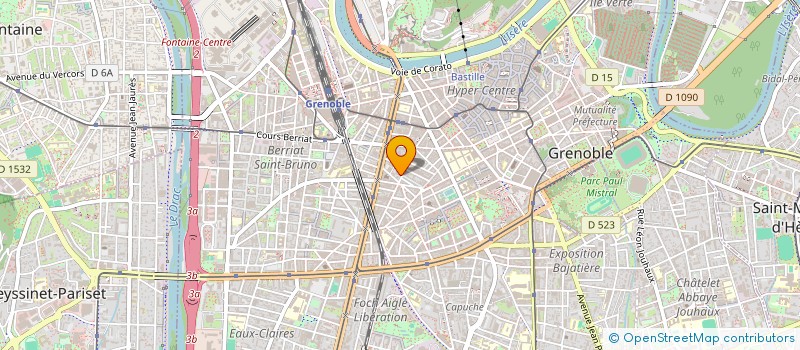 localisation de l'entreprise MONSIEUR ROGER MOULIN  GRENOBLE